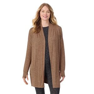 Cuddl Duds Soft Knit Wrap with Thumbholes